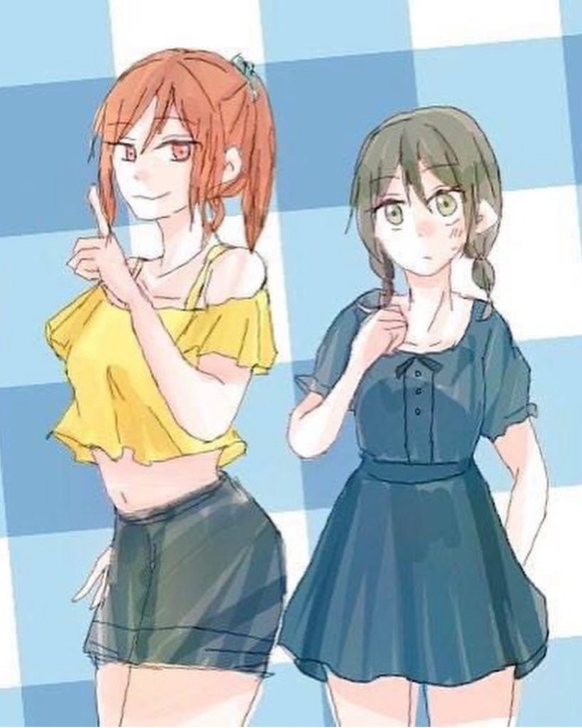 仁科と和田(夏)